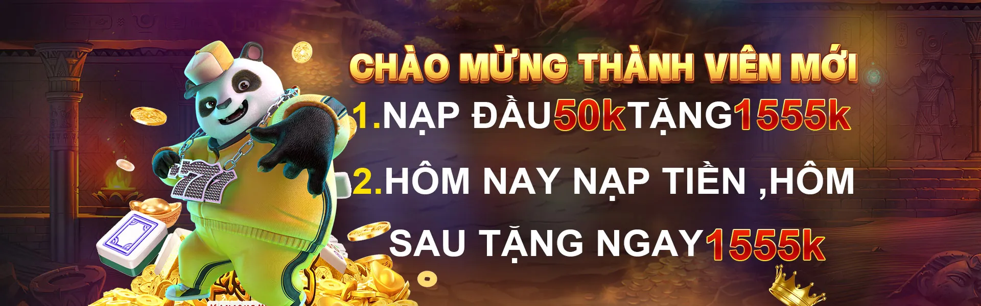 Banner khuyến mãi Nổ Hũ md5.vin web